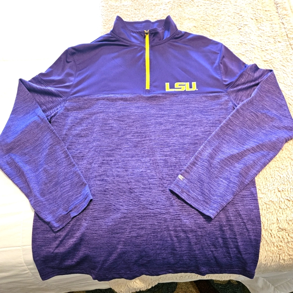 LSU Purple Tech Quarter Zip